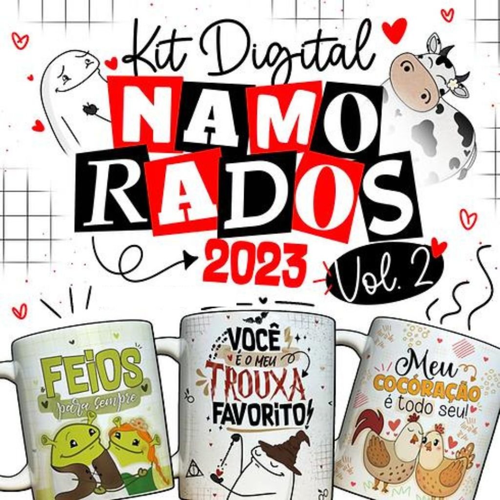 Kit Digital Dia dos Namorados 2023