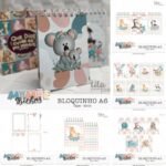 Mamãe Bicho - Bloquinhos + Ilustrações + Papéis