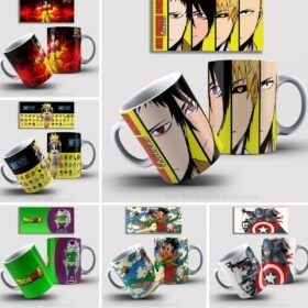 Kit Animes - Artes p/Canecas