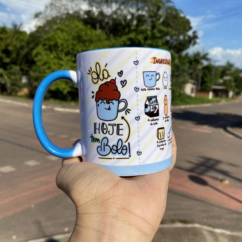 Bolo na Caneca - Artes p/Canecas - Imagem 1