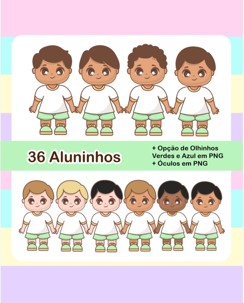 Combo Escolar ABC 2023 - Menininha e Menininho - Imagem 11