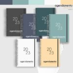 Agendamento Consultório Datado 2023 com 6 capas 18x27cm