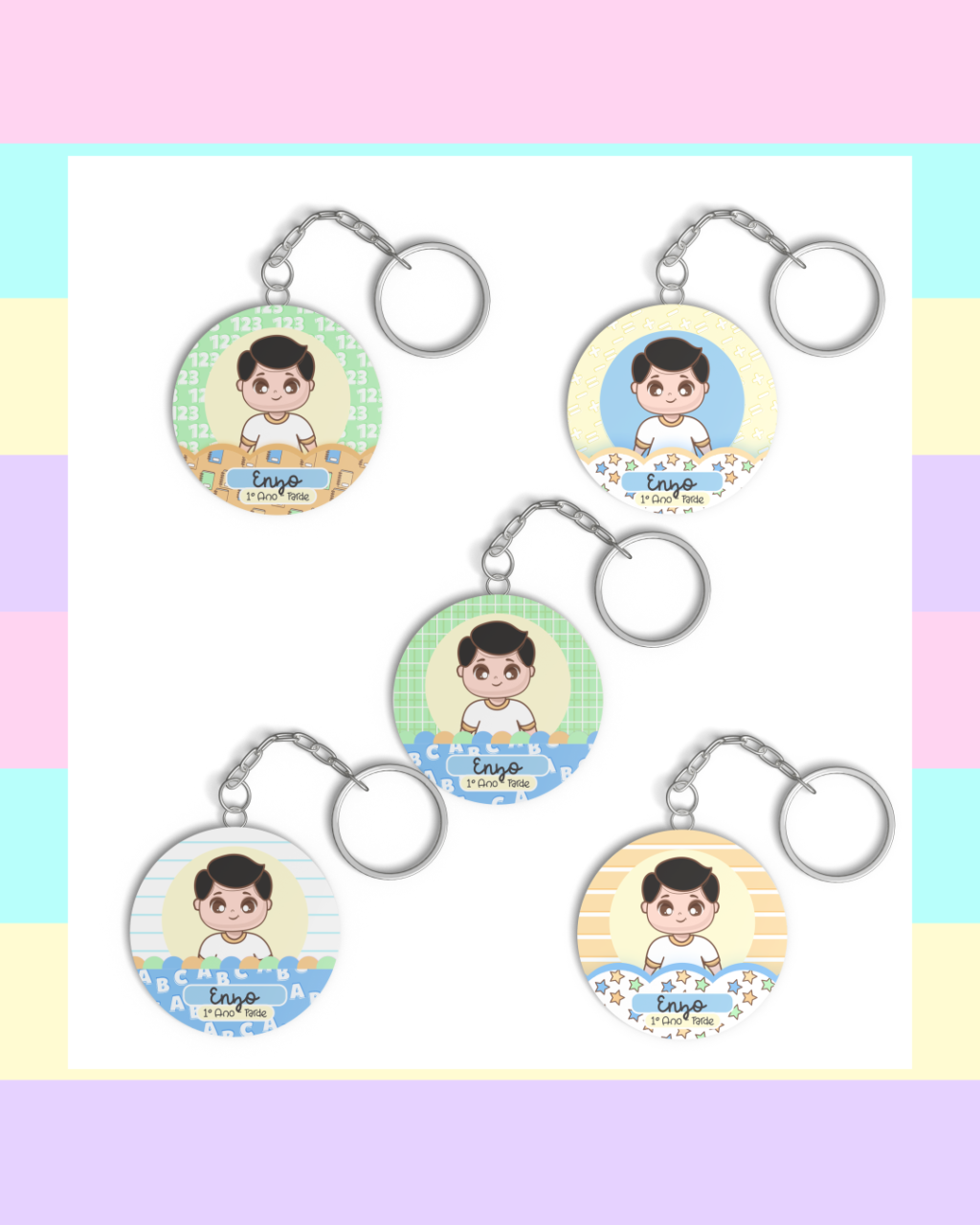 Combo Escolar ABC 2023 - Menininha e Menininho - Imagem 22