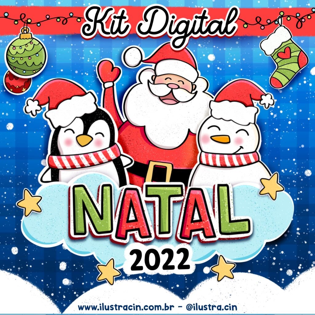 Kit Bis Natal - Arte Digital