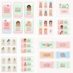 Kit Printables Mulheres - Balinha/chocolate 90g/kitkat/brinco/elástico