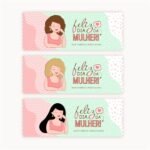 Kit Printables Mulheres - Balinha/chocolate 90g/kitkat/brinco/elástico - Imagem 6