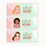 Kit Printables Mulheres - Balinha/chocolate 90g/kitkat/brinco/elástico - Imagem 7