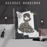 Kit Digital Wandinha Glitter - Imagem 17