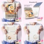 Caderno Pautado A5 + Bloquinho A6 Cute Fox