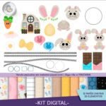 Coleção Páscoa Delicada - Encadernação + Kit Digital - Imagem 2