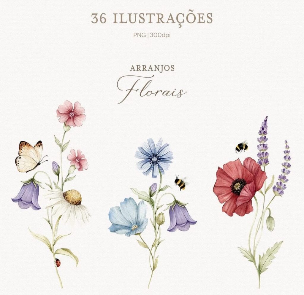 Kit Digital - Flores do Campo - Imagem 3