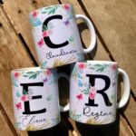 Estampas Canecas Floral Alfabeto - Dia das Mães - Imagem 11