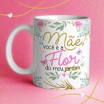 Estampas Canecas Floral Alfabeto - Dia das Mães - Imagem 3