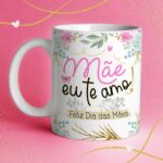 Estampas Canecas Floral Alfabeto - Dia das Mães - Imagem 6