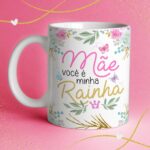 Estampas Canecas Floral Alfabeto - Dia das Mães - Imagem 7