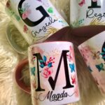 Estampas Canecas Floral Alfabeto - Dia das Mães - Imagem 8