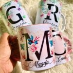 Estampas Canecas Floral Alfabeto - Dia das Mães - Imagem 9