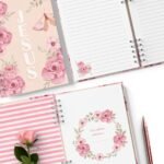 Kit 10 Capas e Miolo Decorado Coleção Jardim de Rosas - Imagem 4