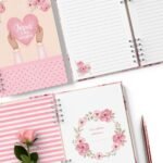 Kit 10 Capas e Miolo Decorado Coleção Jardim de Rosas - Imagem 5