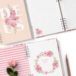 Kit 10 Capas e Miolo Decorado Coleção Jardim de Rosas - Imagem 7