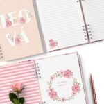 Kit 10 Capas e Miolo Decorado Coleção Jardim de Rosas - Imagem 9