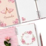 Kit 10 Capas e Miolo Decorado Coleção Jardim de Rosas - Imagem 10