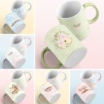 Flores para mamãe - Artes para canecas