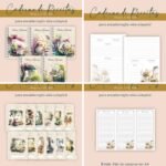 Caderno de Receitas Wire-o, Espiral e Costura