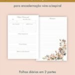 Diário Devocional Wire-o, Espiral e Costura - Imagem 5