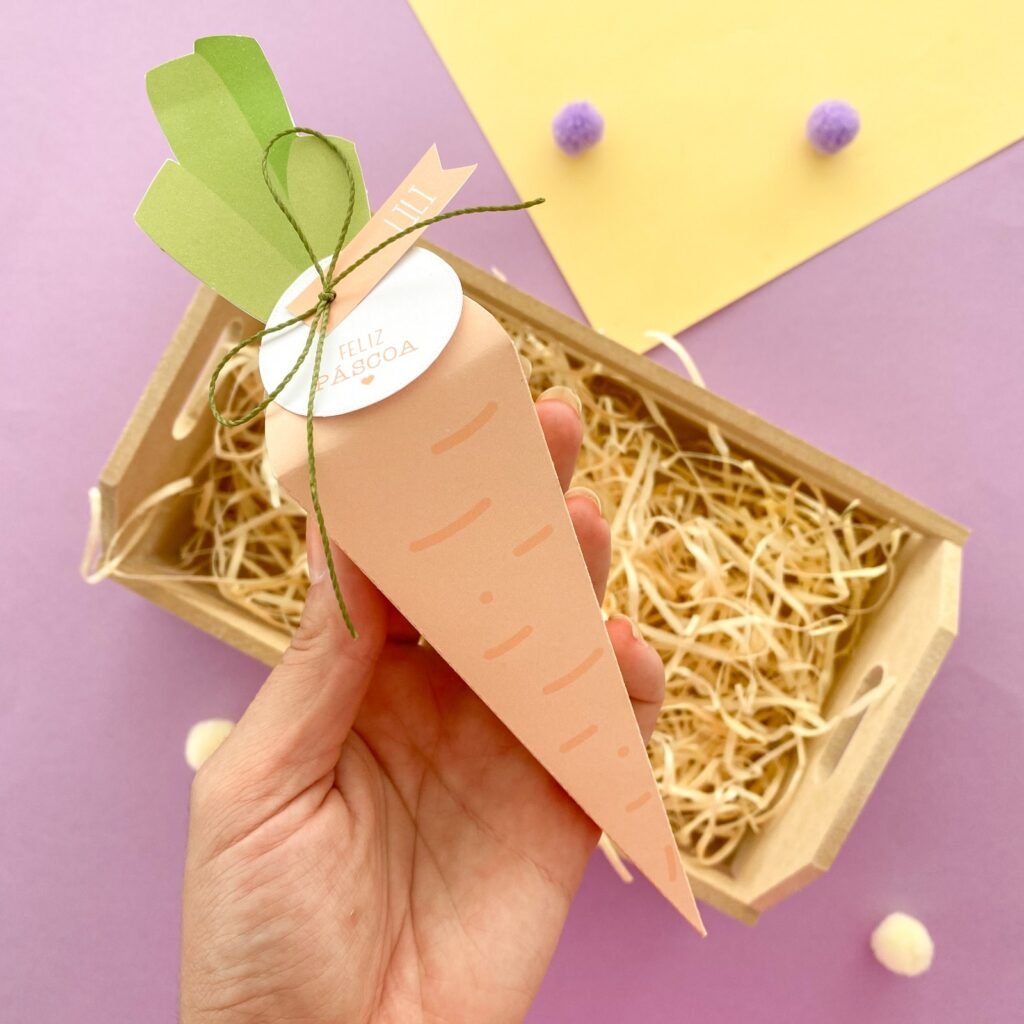 Caixas Cenoura Páscoa - Imagem 2