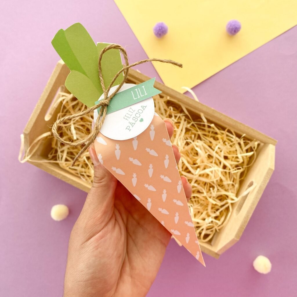 Caixas Cenoura Páscoa - Imagem 3