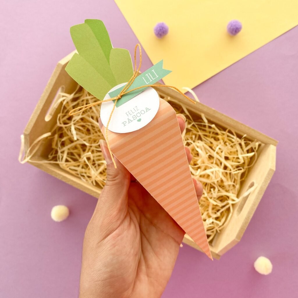 Caixas Cenoura Páscoa - Imagem 4