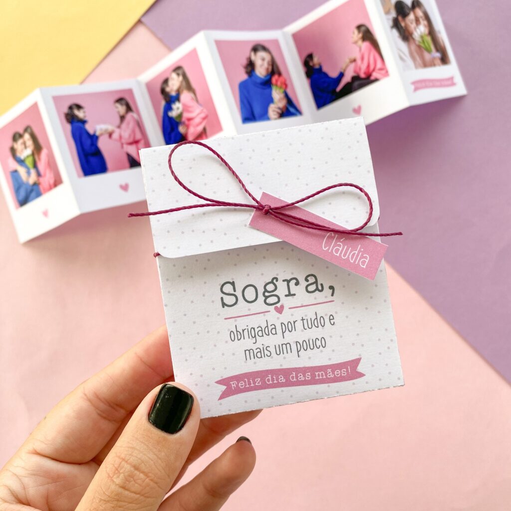 Caixinha Porta Fotos - Dia das Mães - Imagem 7