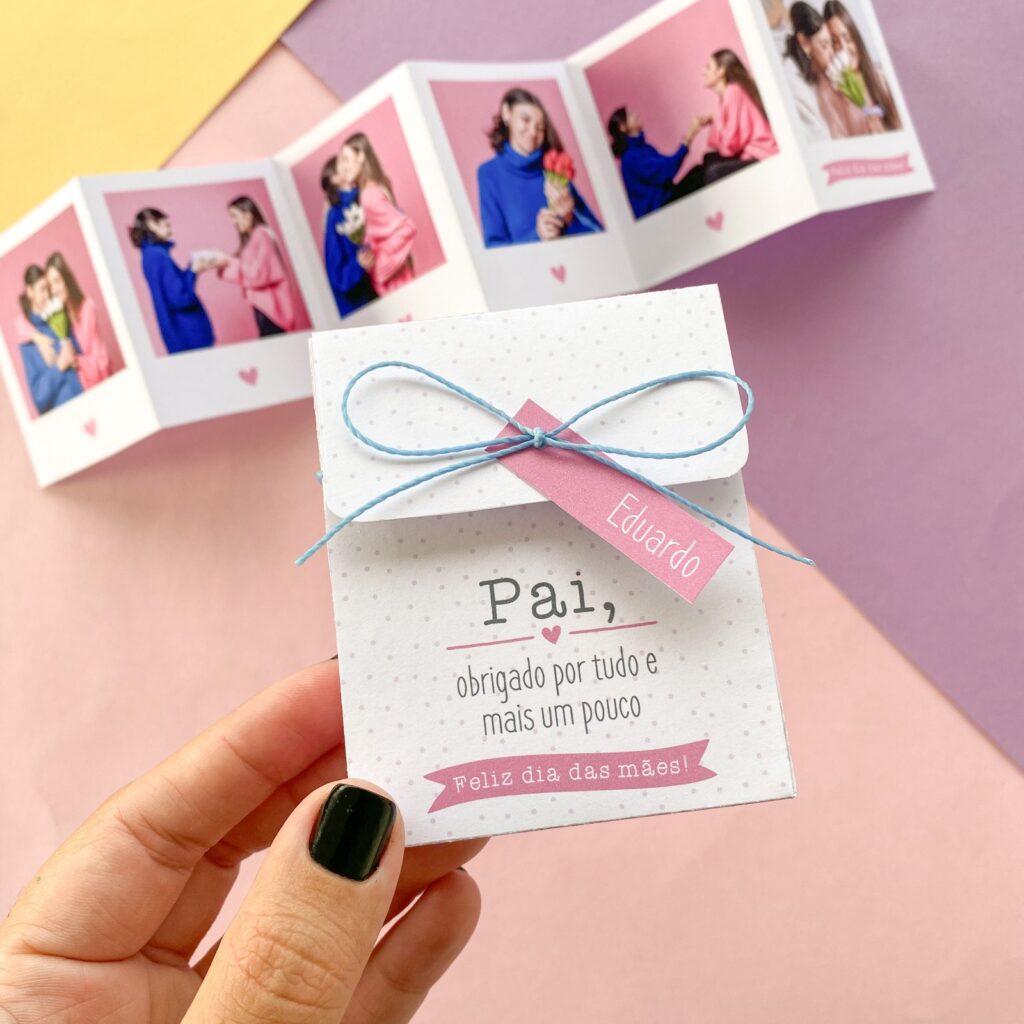 Caixinha Porta Fotos - Dia das Mães - Imagem 9
