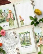 24 Arquivos Combo 8 Capas 8 Miolos e 8 Marca paginas Coleção Camponesas - Imagem 3