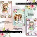 Coleçao Love Fadas Girls - Capas Cadernetas de Saúde