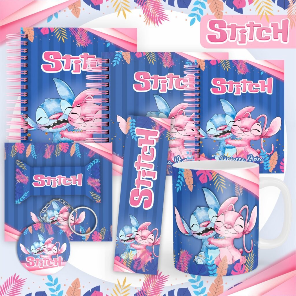 Combo Stitch Namorados - Encadernação - Imagem 1