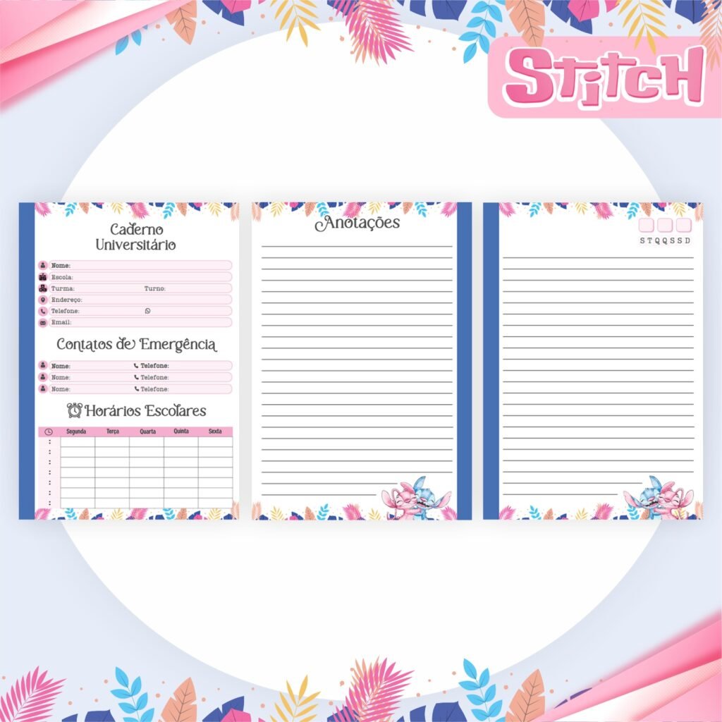 Combo Stitch Namorados - Encadernação - Imagem 3