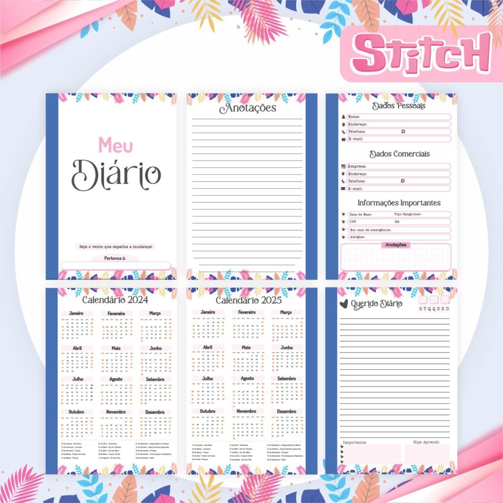 Combo Stitch Namorados - Encadernação - Imagem 5