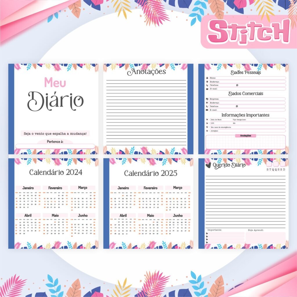 Combo Stitch Namorados - Encadernação - Imagem 6
