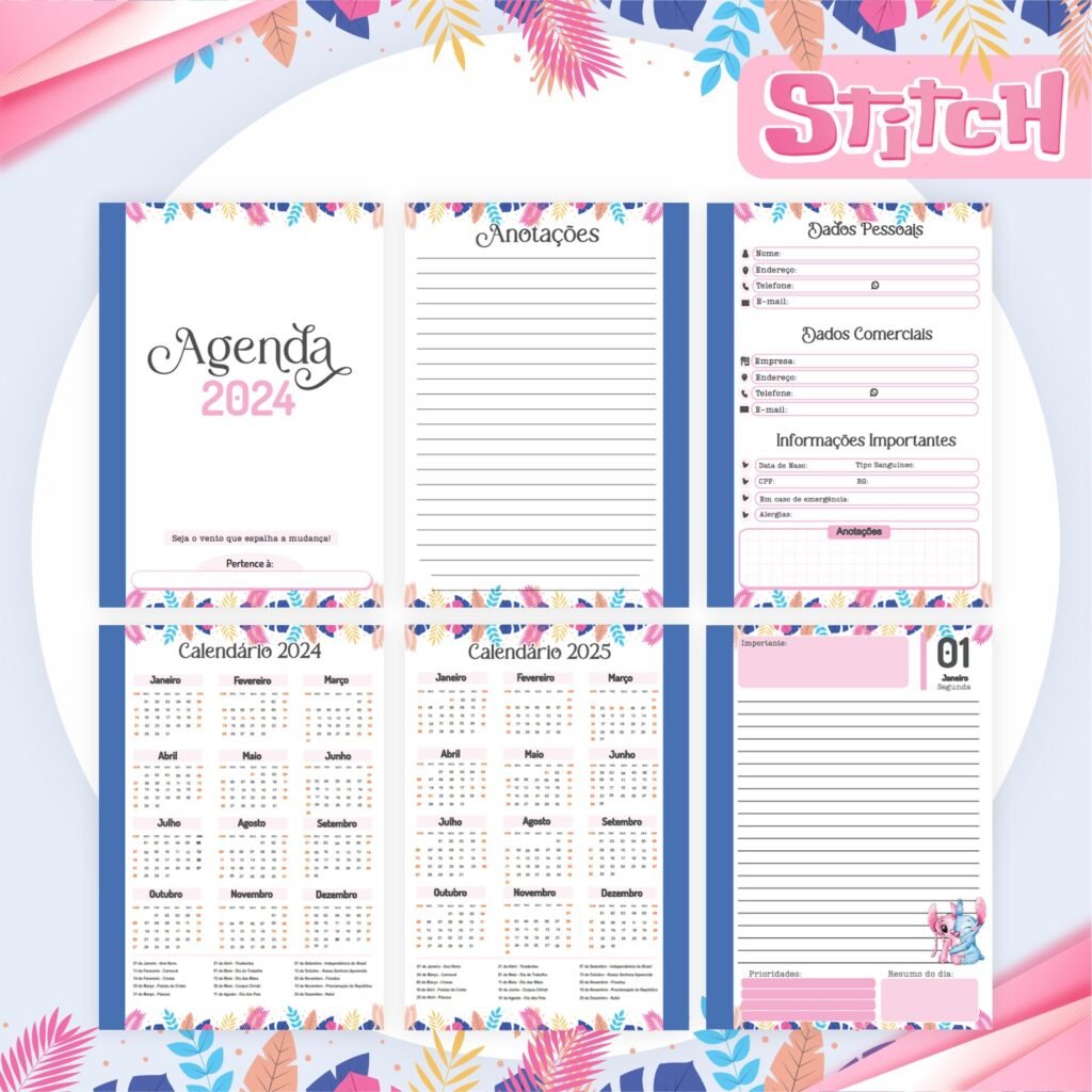 Combo Stitch Namorados - Encadernação - Imagem 2
