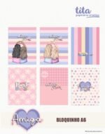 Amigas - Kit Digital + Kit Encadernação - Imagem 6