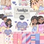 Amigas - Kit Digital
