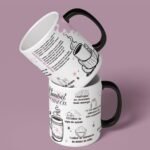 3 Estampas Canecas - Receita de Chocolate Quente - Imagem 2