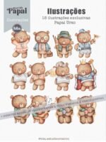 Querido Papai - Combo Ilustrações e Papéis - Imagem 6