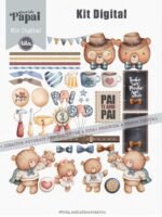 Querido Papai - Combo Ilustrações e Papéis - Imagem 8