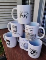 Dia dos Pais Desenho e Frases - Estampas Canecas