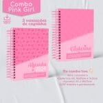 Combo Pink Girl - Encadernação