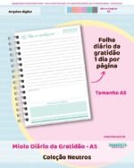 Miolo Diário da Gratidão | A5 | Neutros - Imagem 8