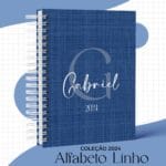 Capas Alfabeto Linho - A5 Vertical | A6 Horizontal - Coleção 2024 (MS)